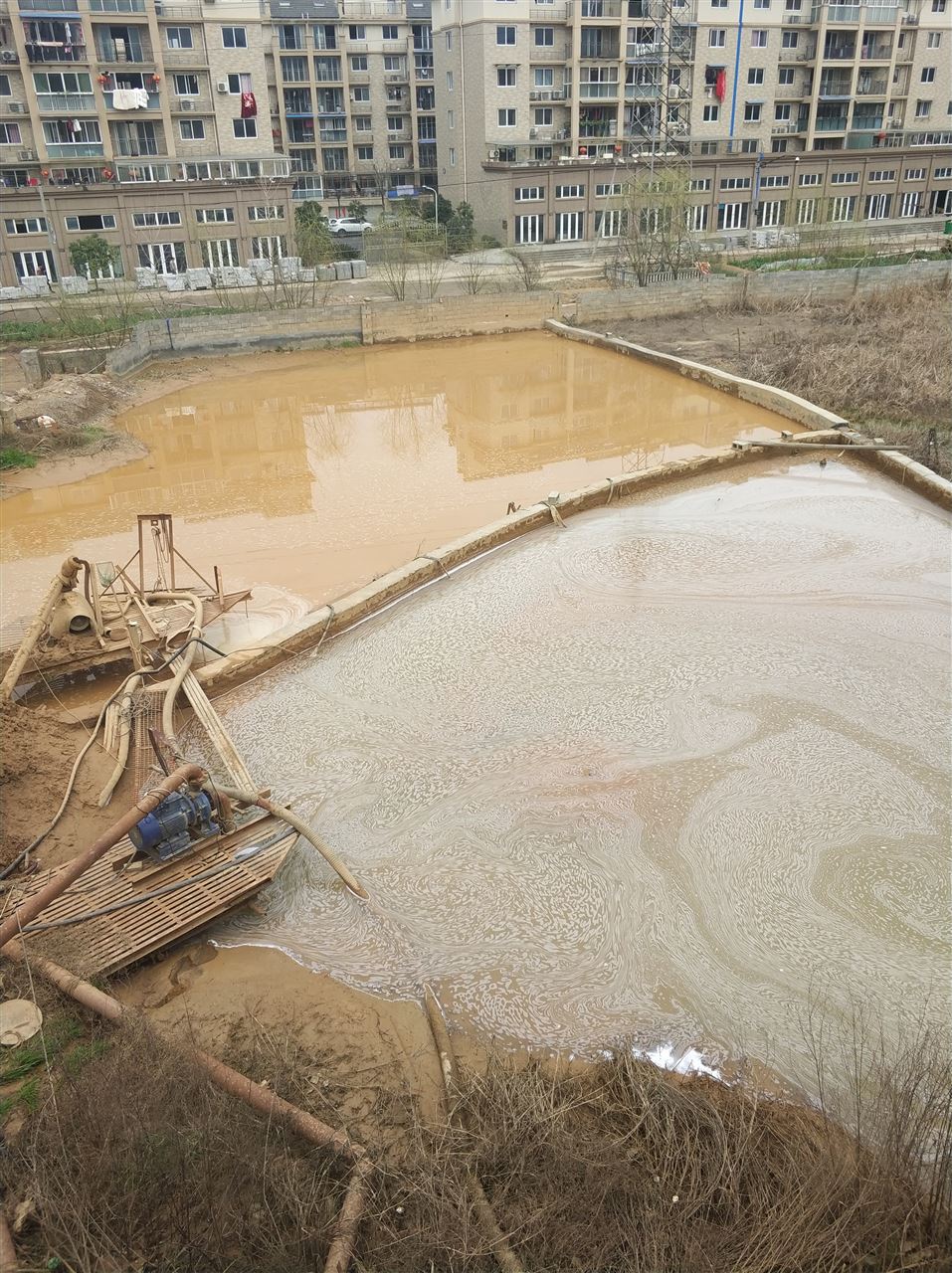 白玉沉淀池淤泥清理-厂区废水池淤泥清淤