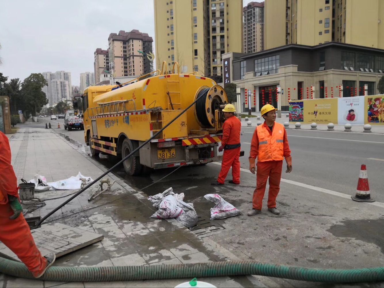 白玉排污管道清淤-管道清洗