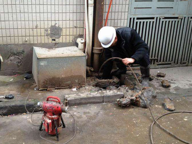 白玉疏通下水道-洗菜池疏通