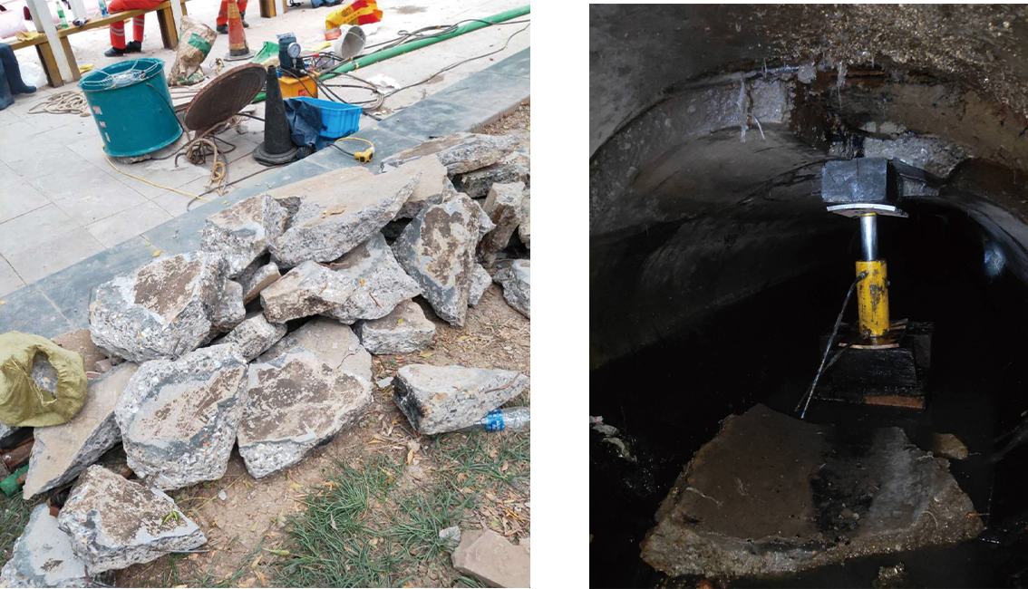 白玉管道预处理